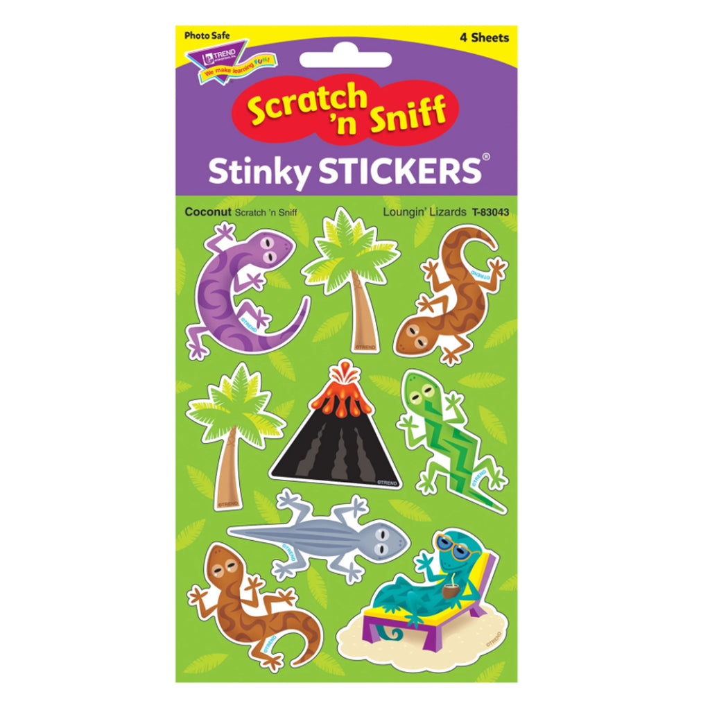Loungin Lizards Stinky Stickrs 36ct