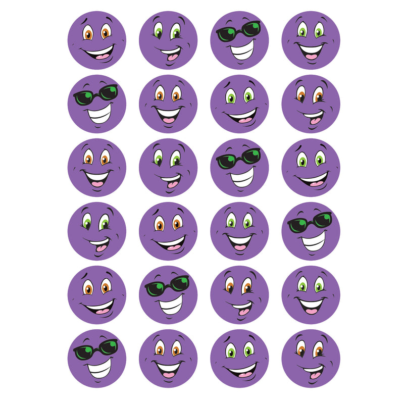 Stinky Stickers Purple Smiles-grape