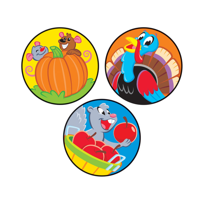 Fall Friends-pumpkn Stinky Stickers