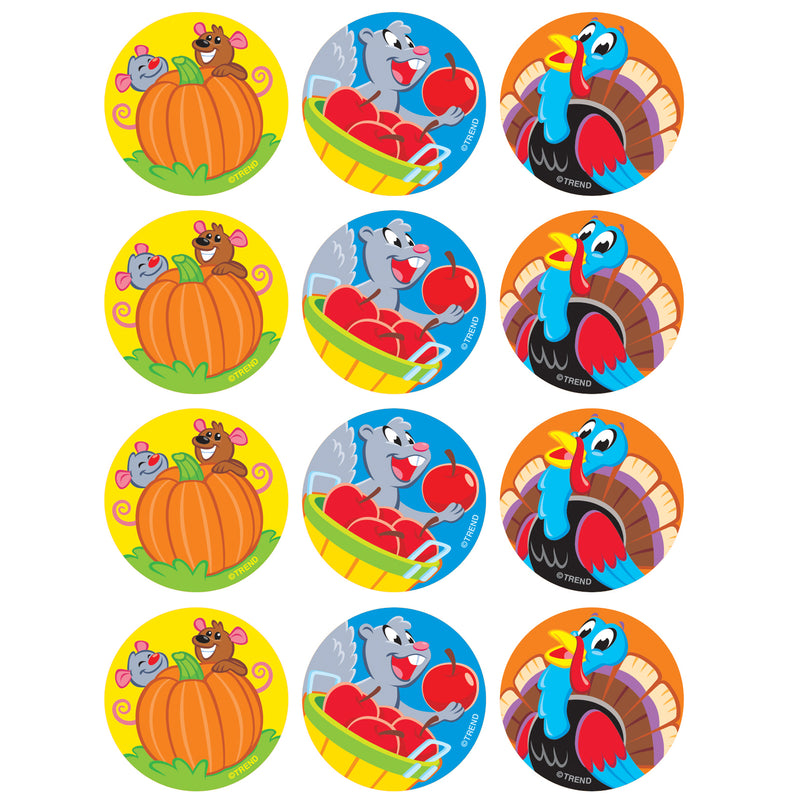 Fall Friends-pumpkn Stinky Stickers