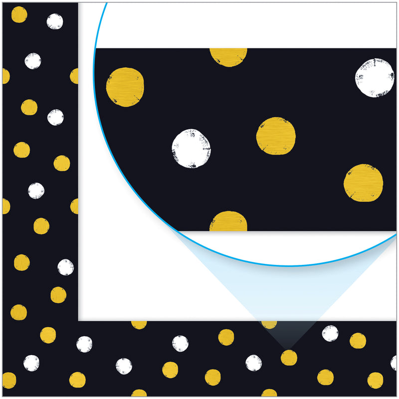 I Love Metal Dots Bolder Borders
