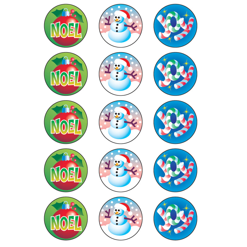 Stinky Stickers Christmas 60-pk Acid-free Peppermint