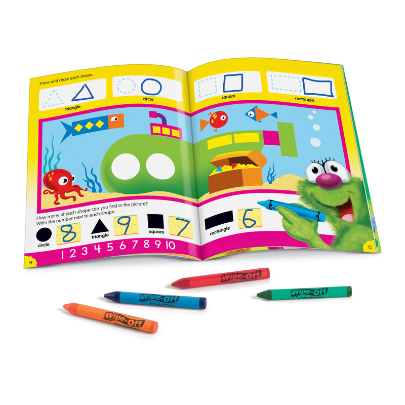 Get Ready for Kindergarten 1 Wipe-Off® Book, 28 pgs