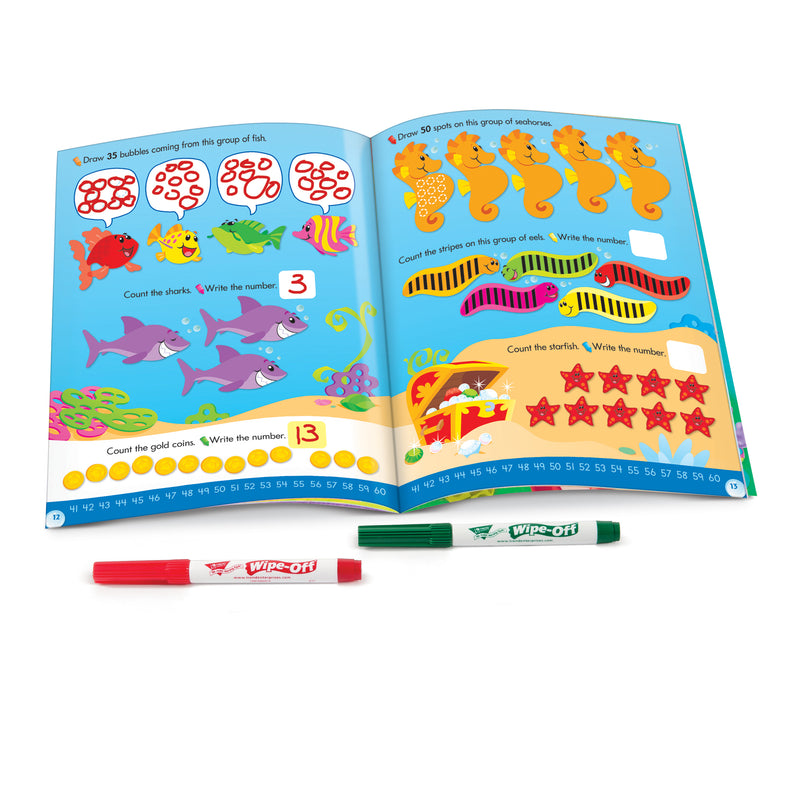 I Can Count 1-100 Wipe Off Book Gr Pk-k