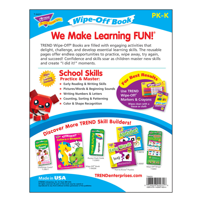 Wipe-off Book Basic Skills
