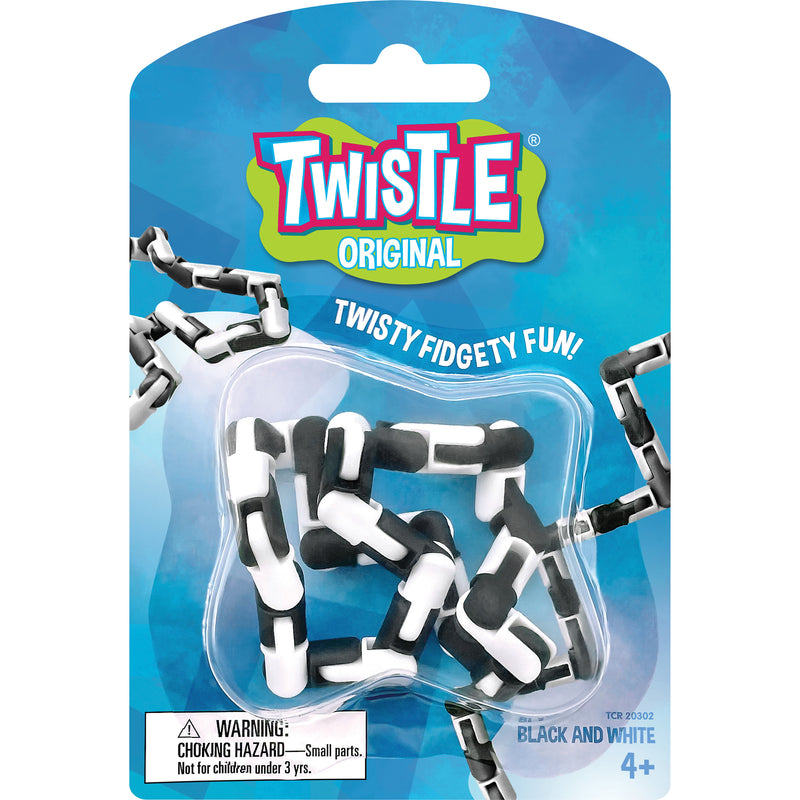 (3 Ea) Blk & White Twistle Original