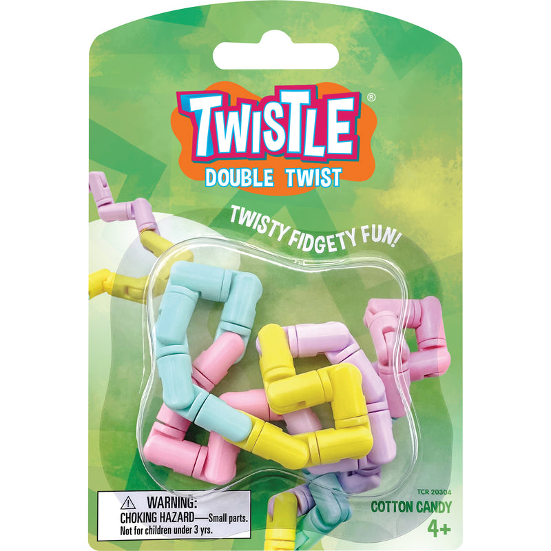 Cotton Candy Twistle Double Twist