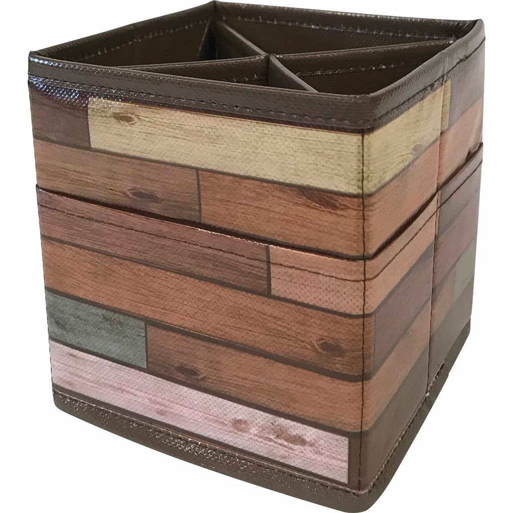 Reclaimed Wood Desktop Organizer