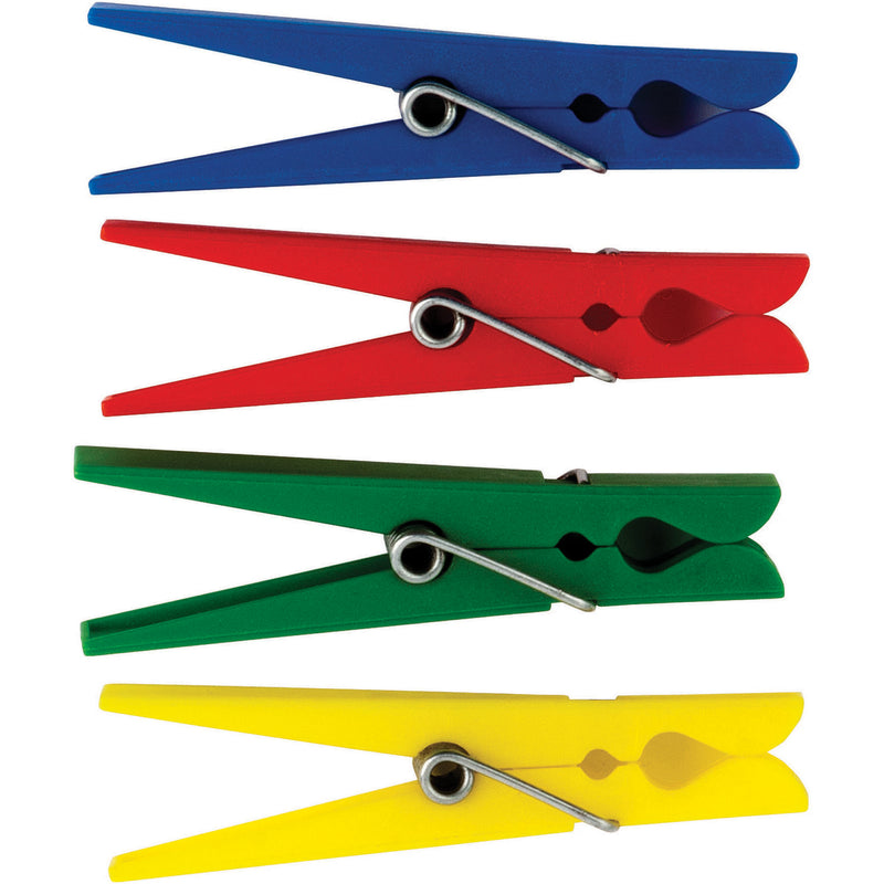 (3 Pk) Plastic Clothespins