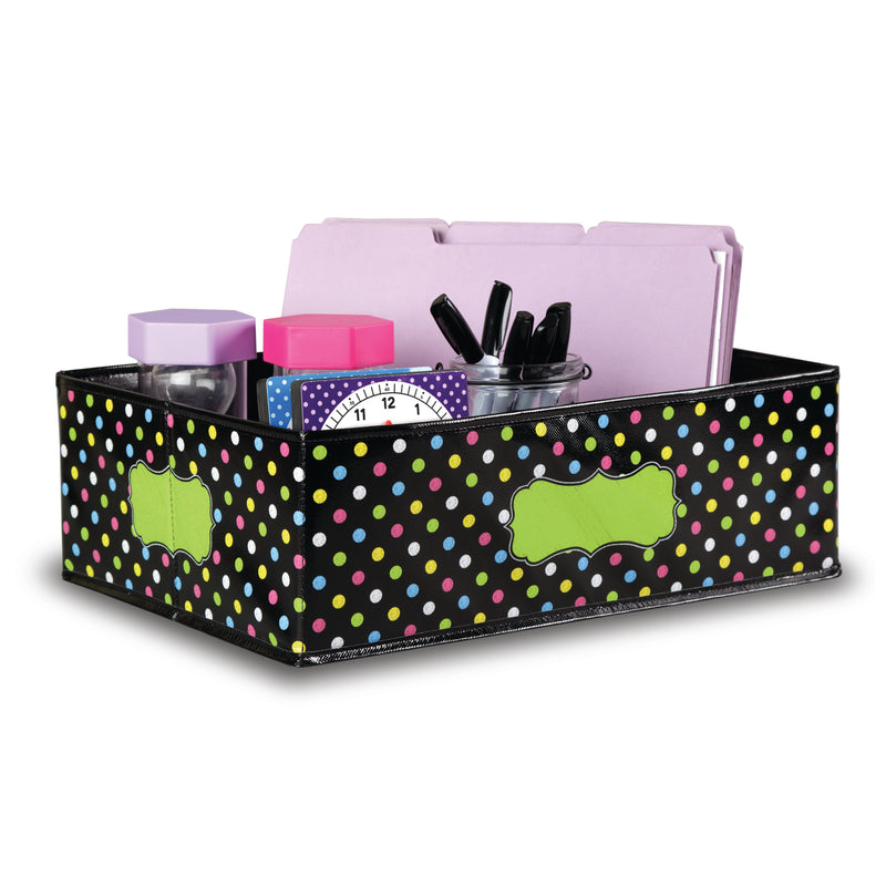 Chalkboard Brights Storage Bins Med 16x11x5