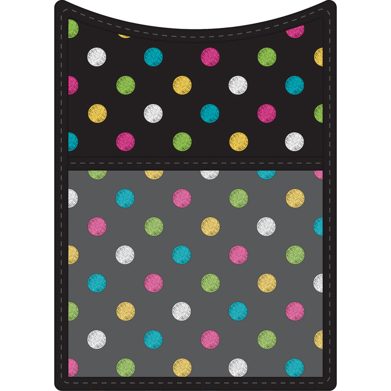 (6 Ea) Chalkboard Brights Magnetic Pocket