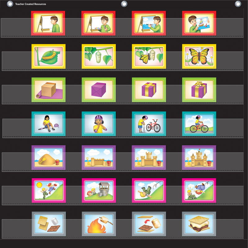 4 Scene Sequencing Pockt Chrt Cards