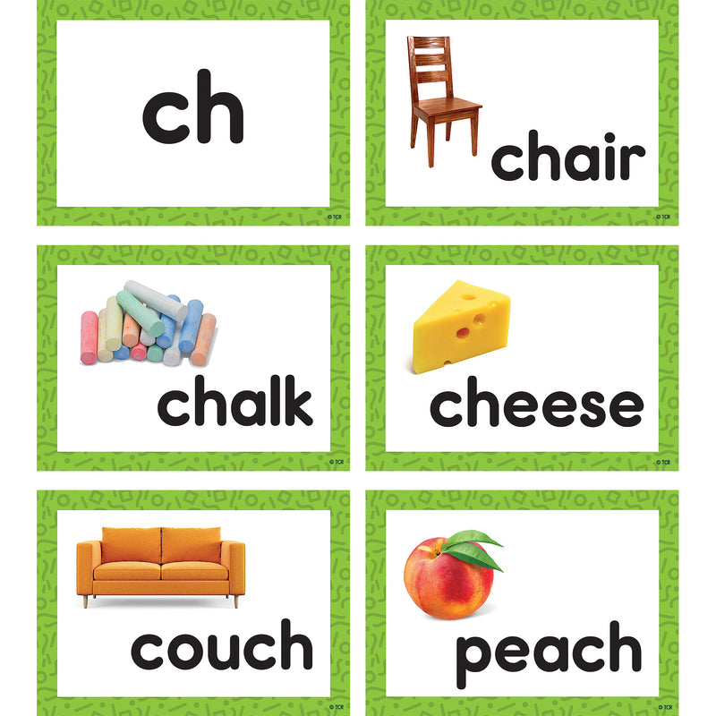 (2 St) Consonant Blends Cards Pocket Chart