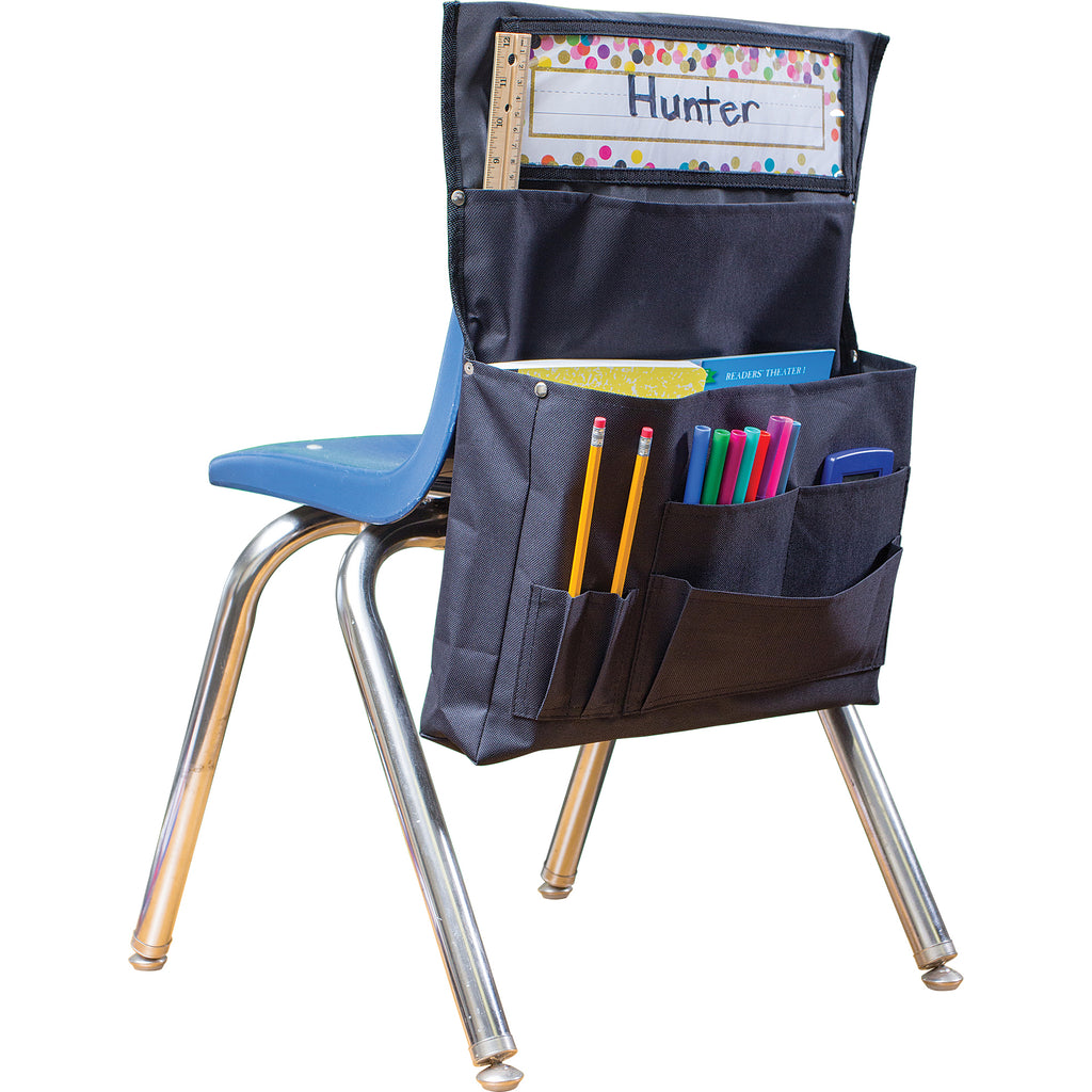 (2 Ea) Black Chair Pocket