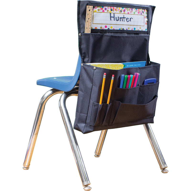 (2 Ea) Black Chair Pocket