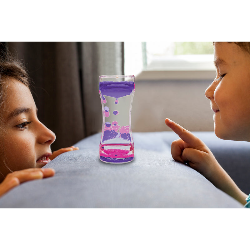 Liquid Motion Bubbler, Purple & Pink