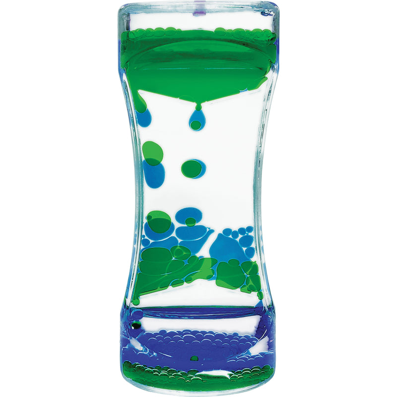 Liquid Motion Bubbler, Green & Blue
