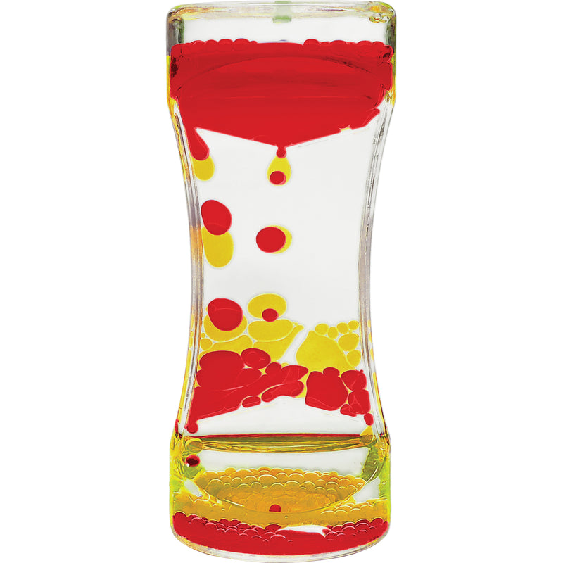 Liquid Motion Bubbler, Red & Yellow