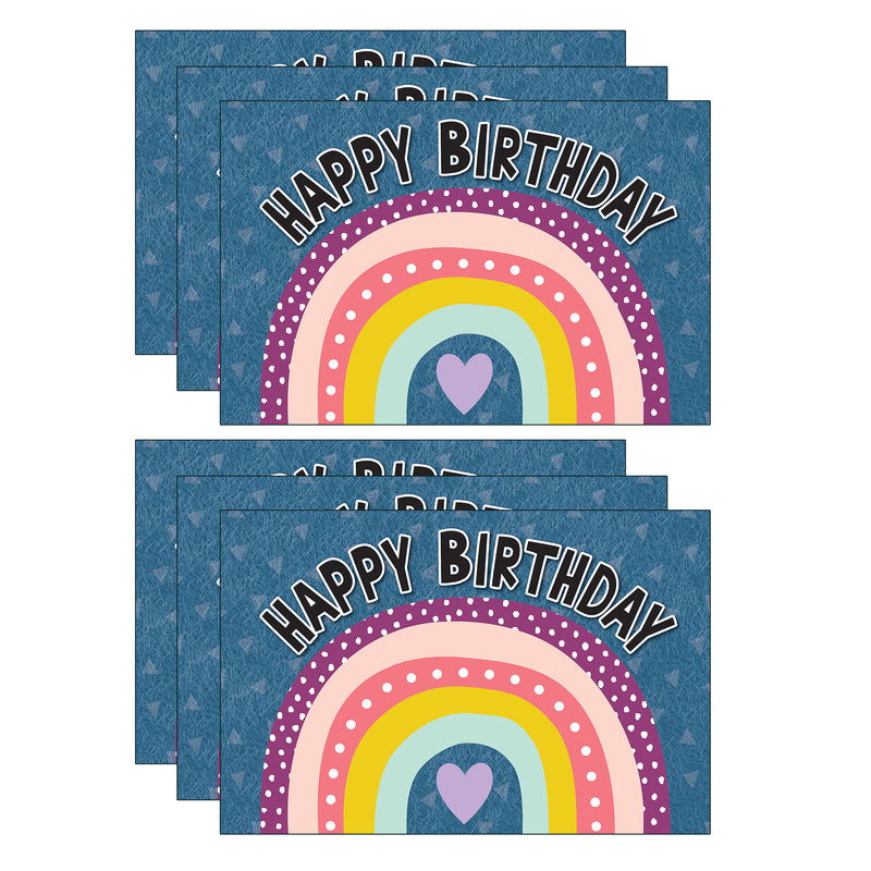 (6 Pk) Oh Happy Day Happy Birthday Pstcrds