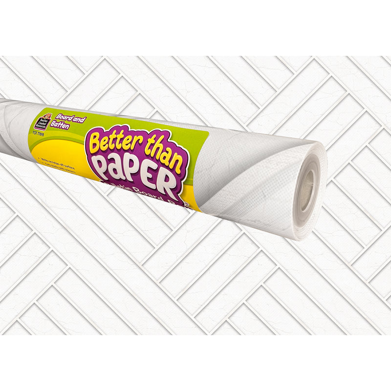 Better Than Paper Bulletin Board Roll, Board and Batten, 4-Pack