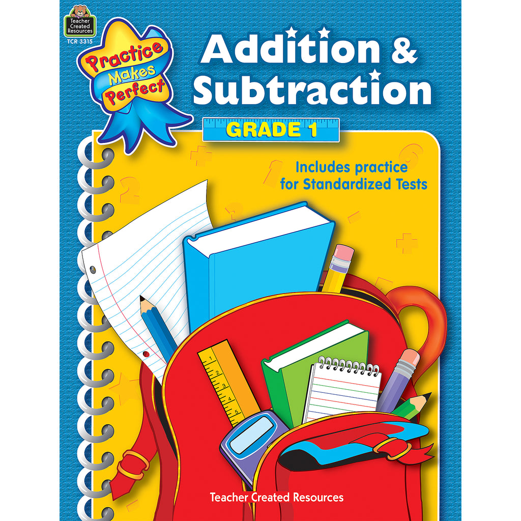 Addition & Subtraction Gr 1 Practice Makes Perfect