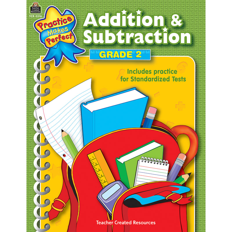 Addition & Subtraction Gr 2 Practice Makes Perfect