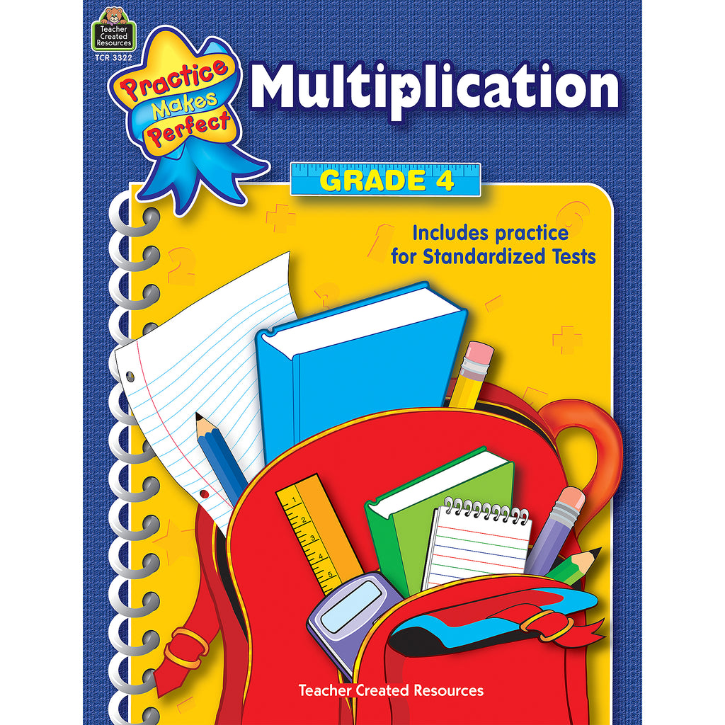 Multiplication Gr 4 Practice Makes Perfect