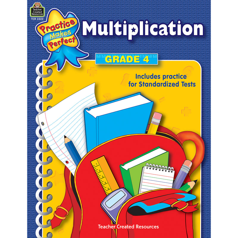 Multiplication Gr 4 Practice Makes Perfect