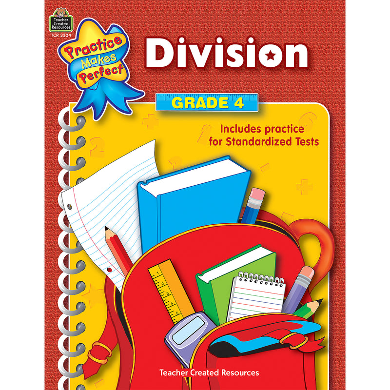 Division Gr 4 Practice Makes Perfect
