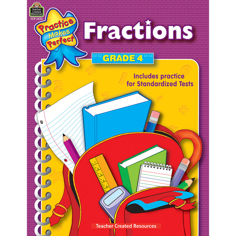 Fractions Gr 4 Practice Makes Perfect