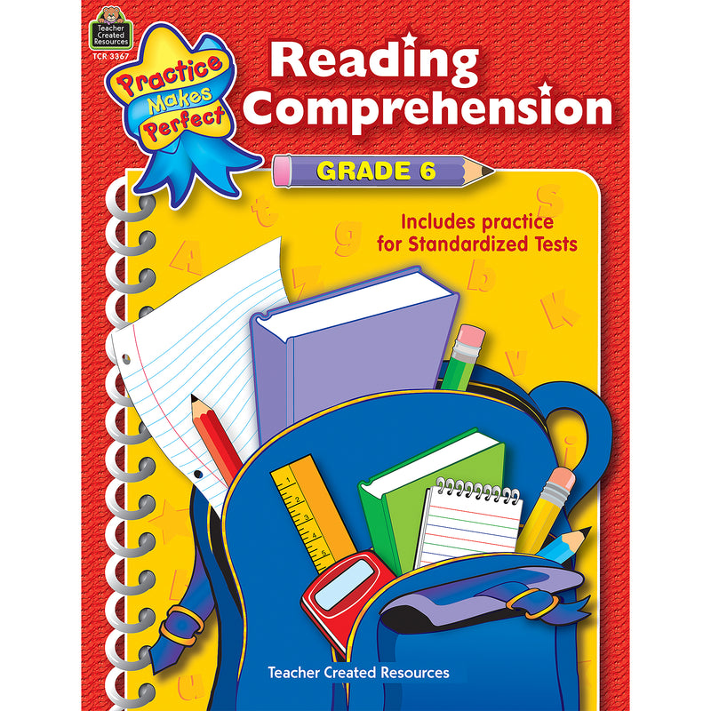 Reading Comprehension Gr 6 Practice Makes Perfect