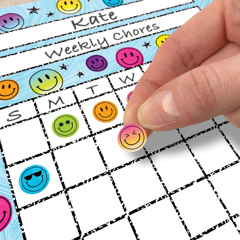 Brights 4Ever Smiley Faces Mini Stickers Valu-Pack