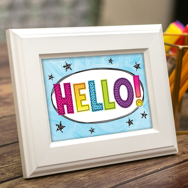 Brights 4Ever Hello Postcards, Pack of 30