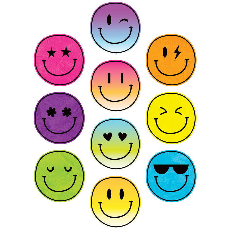 (3 Pk) Brights 4ever Smiley Faces Accents