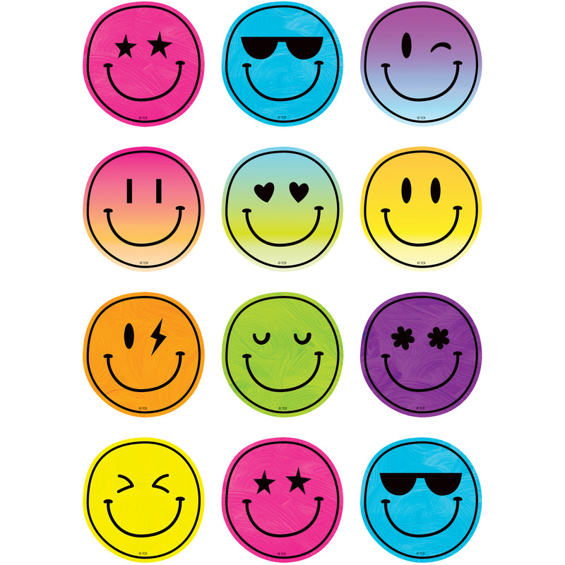 (6 Pk) Brights 4ever Smiley Mini Accents