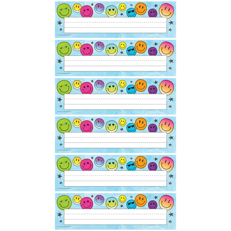 (6 Pk) Brights 4ever Flat Nameplate