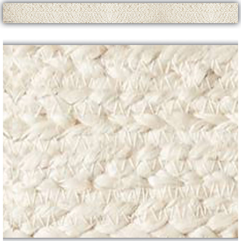 Everyone is Welcome Woven Straight Border Trim, 35 Feet