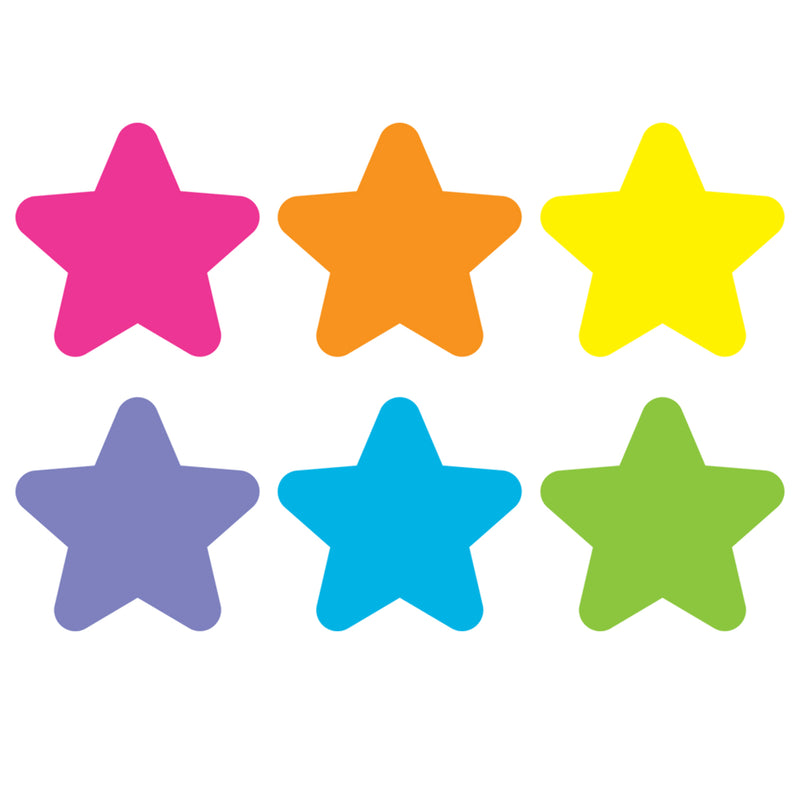Floor Markers Brt Stars 4in Carpet