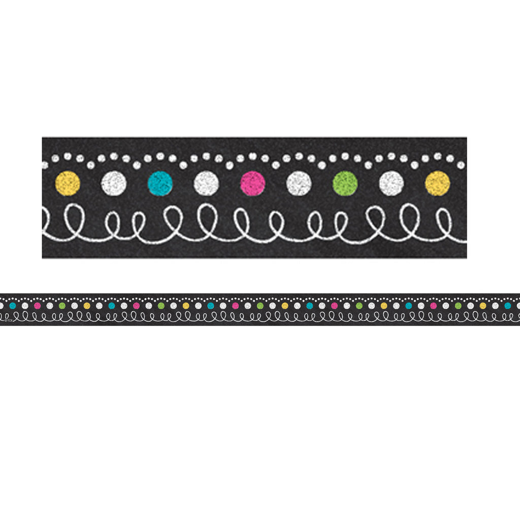 (6 Pk) Chalkboard Brights Magnetic Strips