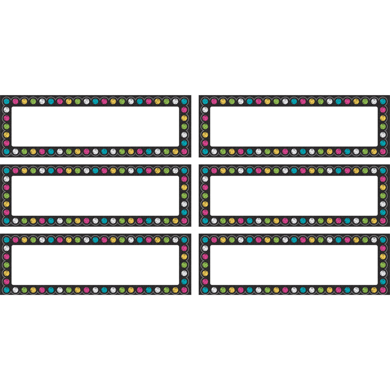 (3 Pk) Chalkboard Brights Labels Magnetic Accents