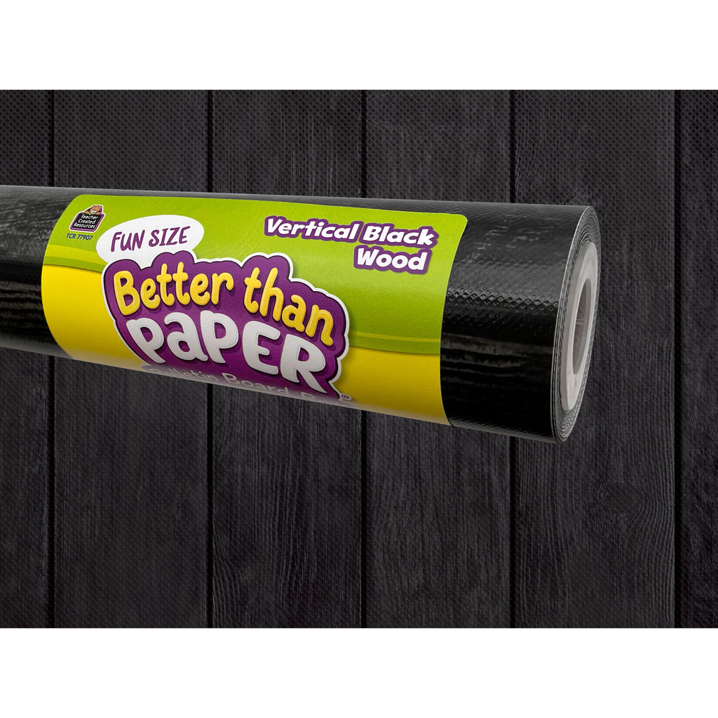 Fun Size Vertical Blk Wood Bb Roll Better Than Paper