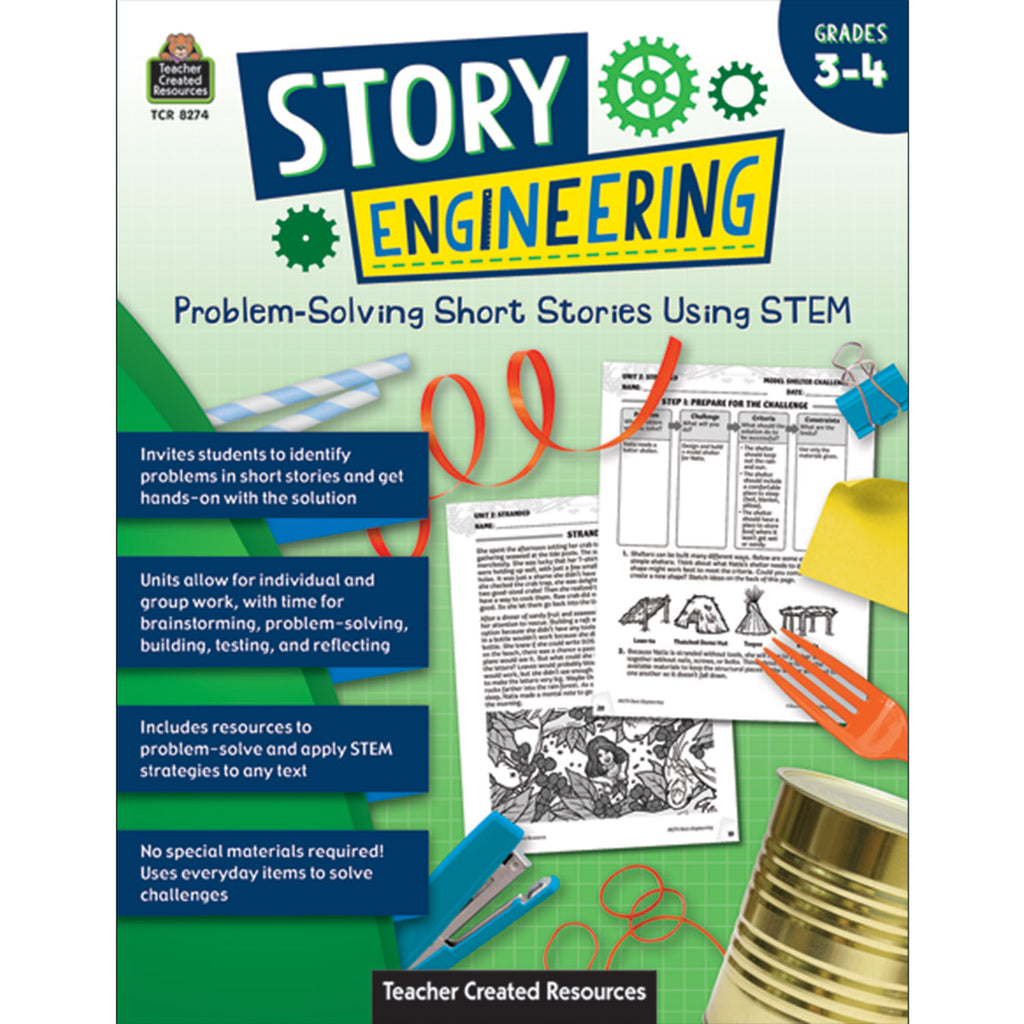 Problem Solvng Short Stories Gr 3-4 Using Stem