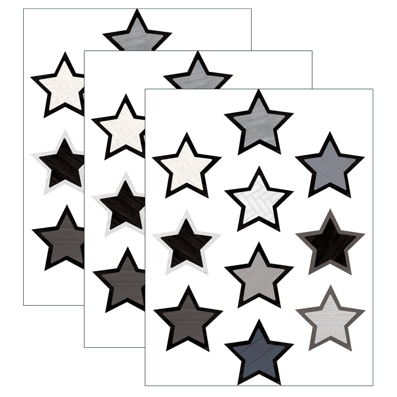 (3 Pk) Modern Farmhouse Stars Accents