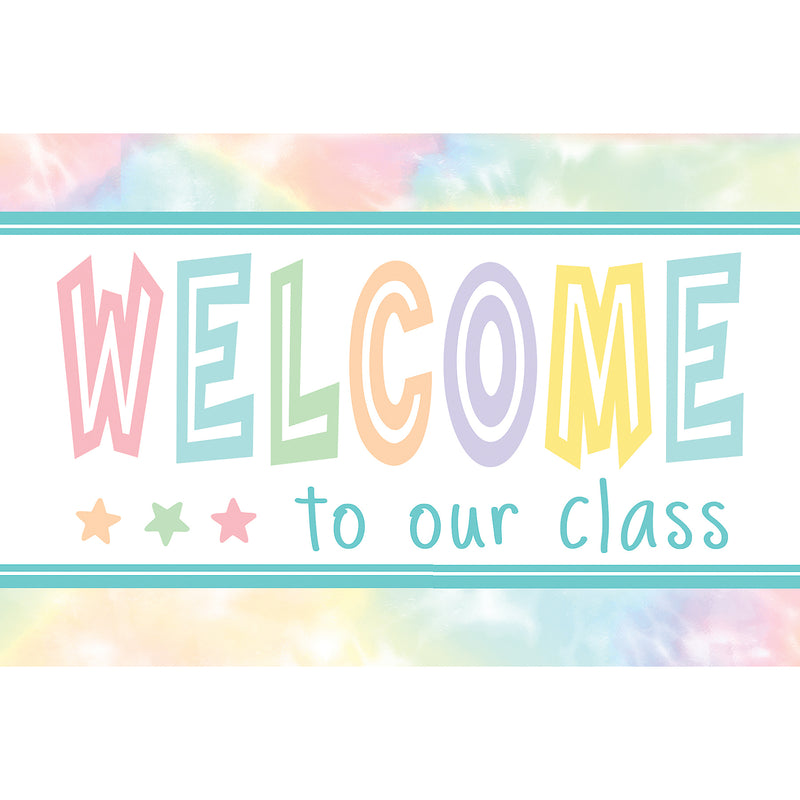 (6 Pk) Pastel Pop Welcome Postcards