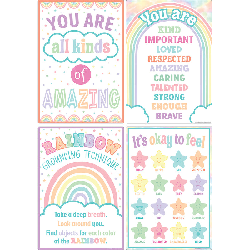 Pastel Pop Calming Sml Poster Pk Strategies