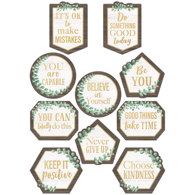 (3 Pk) Eucalyptus Positive Sayings Accents