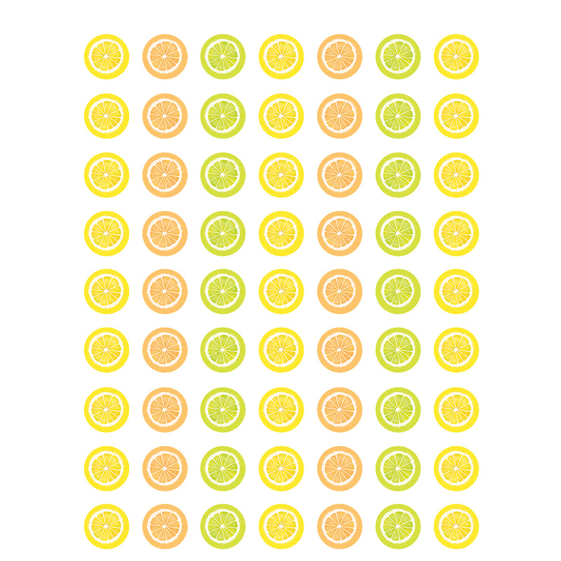 (12 Pk) Lemon Zest Mini Stickers