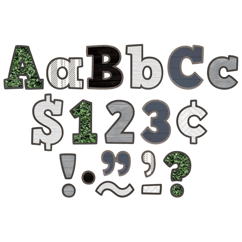Bold Block 4in Letters Combo Pack Modern Farmhouse