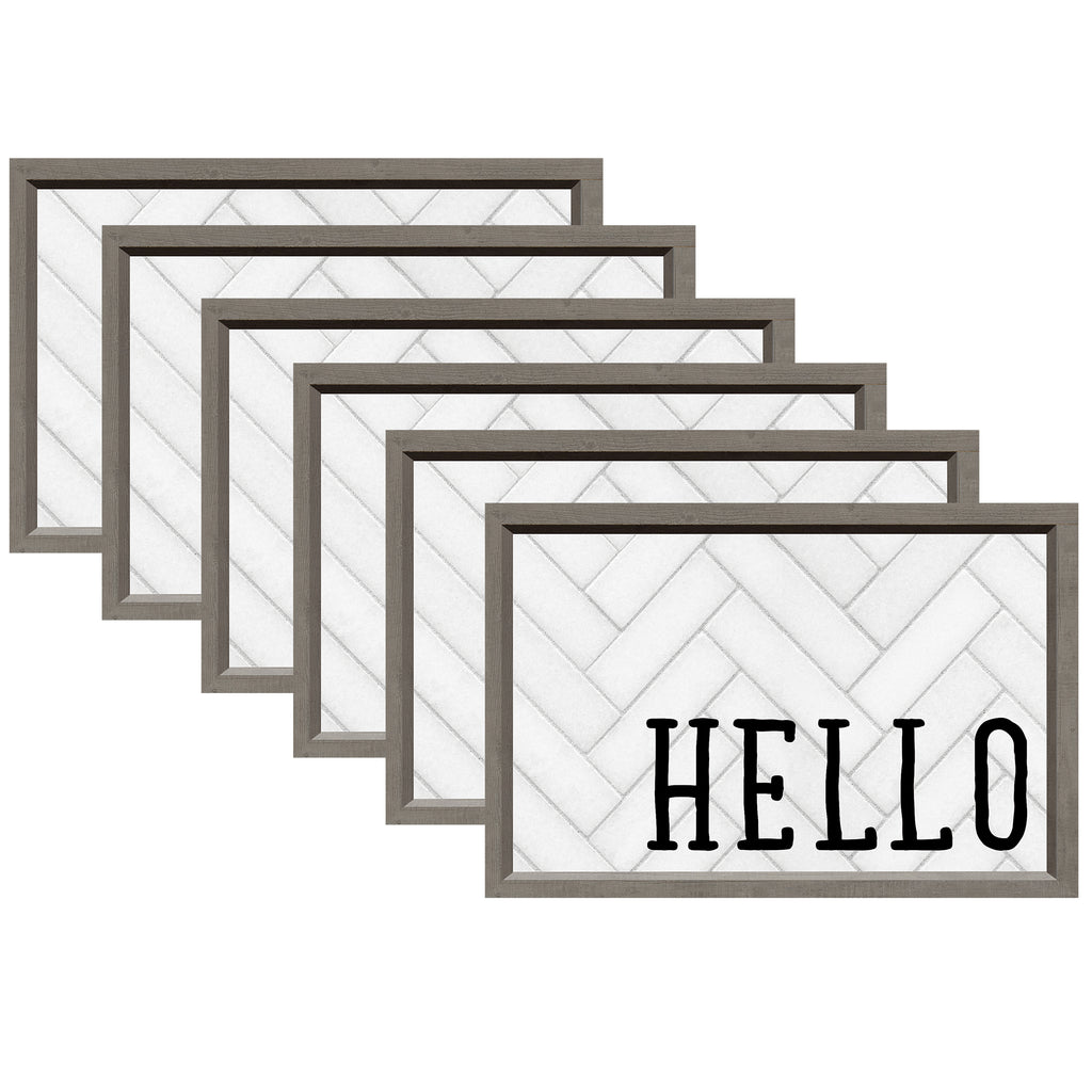 (6 Pk) Modern Farmhouse Hello Post Cards