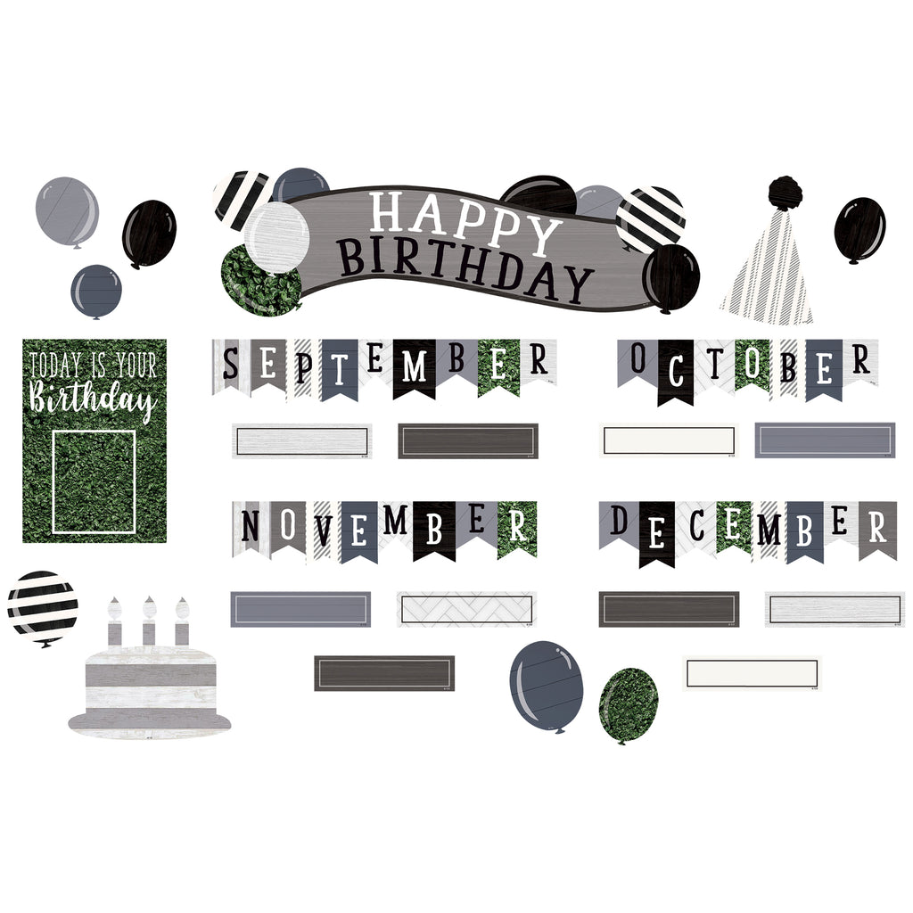 Modern Farmhs Happy Bday Mini Bb St